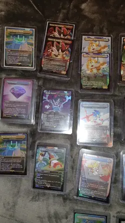 magic the gathering complete sonic foil bundle /w BONUS CARD CHAOS EMERALD - Image 3