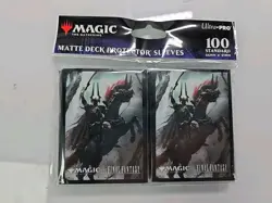 Final Fantasy 100 ULTRA PRO MTG Card Sleeves Magic Summon: Primal Odin V4 - Image 1