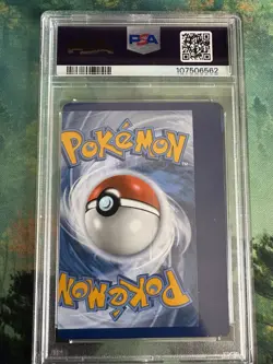 2024 Pokemon SFA EN Kingdra ex Card NM-MT 8 Graded Miscut PSA 8(MC) - Image 2