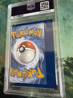 2024 Pokemon SFA EN Kingdra ex Card NM-MT 8 Graded Miscut PSA 8(MC) - Image 4