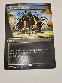 Shattered Sanctum (Borderless) Secrets of Strixhaven Regular - Image 1