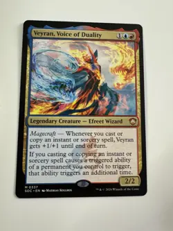Veyran, Voice of Duality - 337 - NM - Secrets of Strixhaven - MTG - Image 1