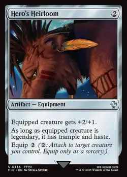 Hero's Heirloom Commander: FINAL FANTASY NM MTG Non-Foil - Image 1