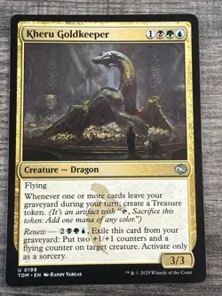 Kheru Goldkeeper (199) Tarkir: Dragonstorm TDM MTG Magic - Image 1