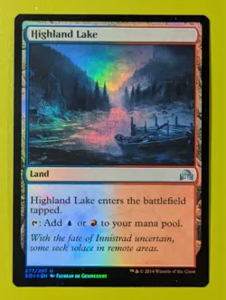FOIL Highland Lake x1 Shadows over Innistrad 1x Magic the Gathering MTG - Image 1