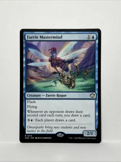 Faerie Mastermind - Commander: Secrets of Strixhaven - NM - MTG💎 - Image 1