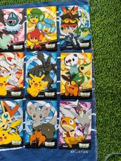 Set 18 Pikachu Pokemon Best Wishes TOP SUN Card Vintage Nintendo Bandai Japanese - Image 5