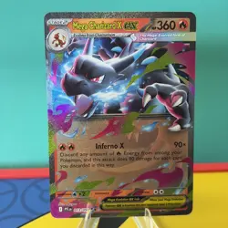 🔥Mega Charizard X ex 013/094 RR Phantasmal Flames JP Pokemon NM/M💎 - Image 1