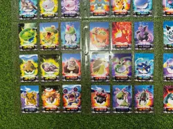 Set 65 Psyduck Machamp Pokemon Carddass Zukan Card Vintage Nintendo Bandai Japan - Image 5