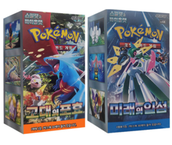 Pokemon Card Scarlet&Violet Ancient Roar Future Flash Booster Box Korean ver - Image 4