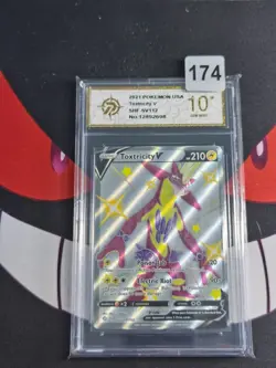 Toxtricity V - SV112/SV122 - Pokemon Shining Fates Sword Shield -Pyxis gold 10 - Image 1