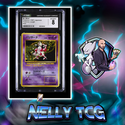 1997 Pokemon Jungle - Mr. Mime CGC 8 NM/Mint - Image 1