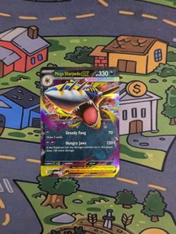 Mega Sharpedo EX 061/094 - Phantasmal Flames Pokemon TCG - Image 1