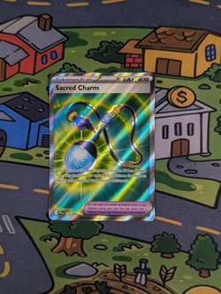 Sacred Charm 122/094 - Ultra Rare Phantasmal Flames - Pokemon TCG - NM/M - Image 1