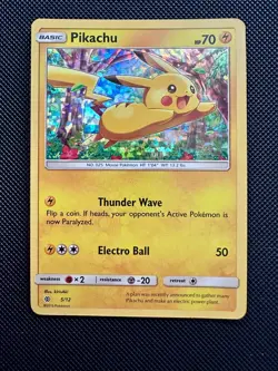 Pikachu 5/12 McDonald's Holo Promo 2016 English Pokemon TCG NM/LP - Image 1