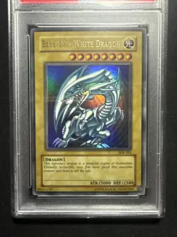 Yugioh Psa 8 Blue-Eyes White Dragon SDK-001 Starter Deck: Kaiba Unlimited - Image 2