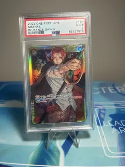 Shanks OP01-120 Romance Dawn Foil Japanese PSA 9 - Image 1