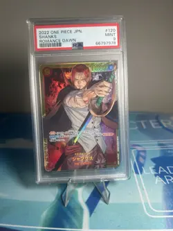 Shanks OP01-120 Romance Dawn Foil Japanese PSA 9 - Image 3