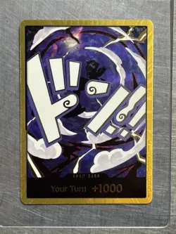One Piece PRB-02 Don Card Monkey D Luffy (Gear 5) with Gold Frame Best Vol.2 ENG - Image 1