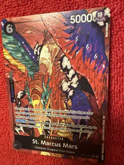 One Piece TCG St. Marcus Mars (Alternate Art) OP13-091 Carrying On His Will Foil - Image 2
