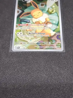Pokemon TCG Eevee Prismatic Evolutions Black Star Promo Rare Holo Card 173 - Image 5