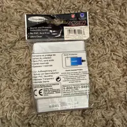 Red Chaotic Ultra-Pro Deck Protector Card Sleeves with Security Strip 50-Count - Image 2
