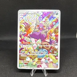 Pokemon Morpeko 206/182 SV04: Paradox Rift Illustration Rare Full Art Holo Card - Image 1