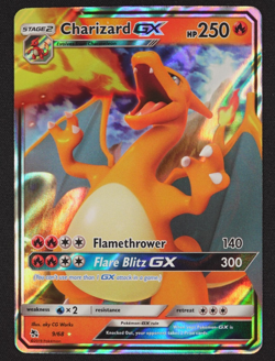 2019 CHARIZARD GX 9/68 SUN & MOON HIDDEN FATES Pokemon TCG Trading Card Game - Image 1