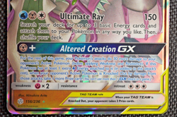 2019 Arceus Dialga & Palkia GX 156/236 Tag Team Cosmic Eclipse Pokemon TCG Card - Image 4