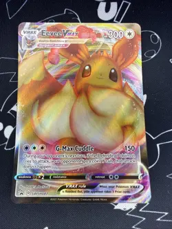 Pokemon Eevee VMAX SWSH087 SWSH: Sword & Shield Promo Cards NM Holo - Image 1