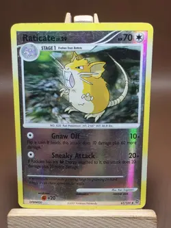 HP Raticate 61/132 - Secret Wonders - Pokemon Card - Image 1