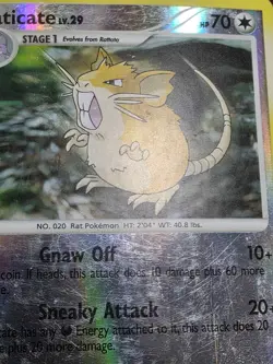HP Raticate 61/132 - Secret Wonders - Pokemon Card - Image 5
