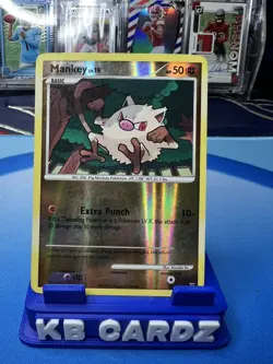 Pokemon Card - Mankey Supreme Victors 112/147 Common Reverse Holo - Image 1