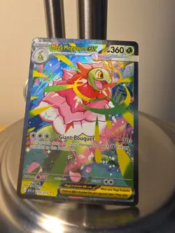 Mega Meganium EX Full Art Holo Pokemon Card 272/217 ASC English - Image 1