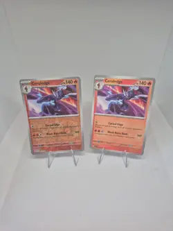 Ceruledge 035/191 Sv08: Surging Sparks Reverse Holo And Regular Pokemon Cards - Image 1