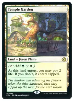 MtG ECL Temple Garden #268 Non-Foil - Image 1