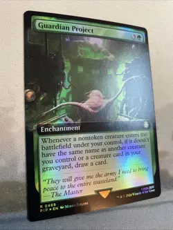 Guardian Project (Extended Art FOIL) - Universes Beyond: Fallout (PIP) NM - Image 3