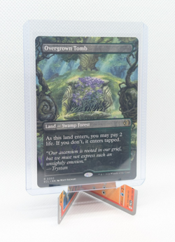 MTG - Overgrown Tomb - Borderless Rare #350 - Lorwyn Eclipsed NM - Image 1