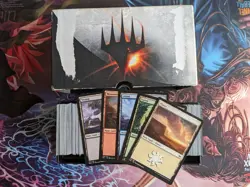 Magic The Gathering 550 Basic Lands MTG - 110 of Each Color Bulk Lot - LP+ - Image 1