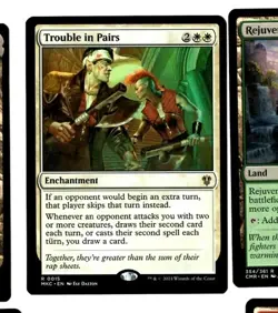 1x Trouble in Pairs Commander: Murders at Karlov Manor LP mtg - Image 1