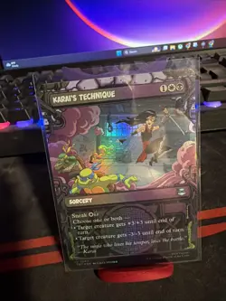 Karais Technique Showcase 244 Teenage Mutant Ninja Turtles Foil - Image 1