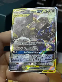 Lucario & Melmetal GX SM192 Black Star Promo 2019 Alt Art Holo Pokemon Card TCG - Image 4