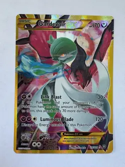 [NM] Pokemon TCG Gardevoir EX 116/114 XY Steam Siege Secret Rare Full Art - Image 1