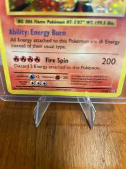 Charizard HOLO RARE 11/108 Pokemon XY Evolutions Holographic Foil LP - Image 4