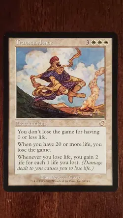 Transcendence Torment EX/LP #20 MTG Magic the Gathering Enchantment Rare - Image 3