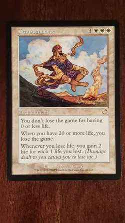 Transcendence Torment EX/LP #20 MTG Magic the Gathering Enchantment Rare - Image 5