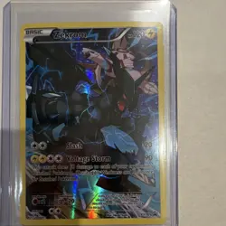 Pokemon TCG Zekrom XY76 XY Full Art Promo Holo English - Image 1