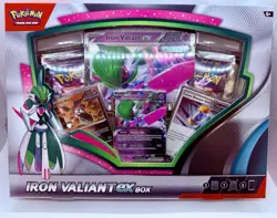 Pokemon TCG: Iron Valiant EX Box Factory Sealed Brand New Packs Promo Ready2Ship - Image 1