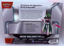Pokemon TCG: Iron Valiant EX Box Factory Sealed Brand New Packs Promo Ready2Ship - Image 2
