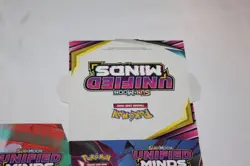 RARE 2019 Pokemon Sun & Moon Unified Minds 5.5" cube store advertising display - Image 2